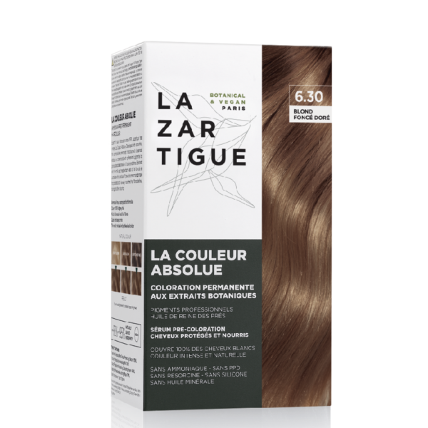 LAZARTIGUE COLORATION PERMANENTE RUBIO DORADO 6.30