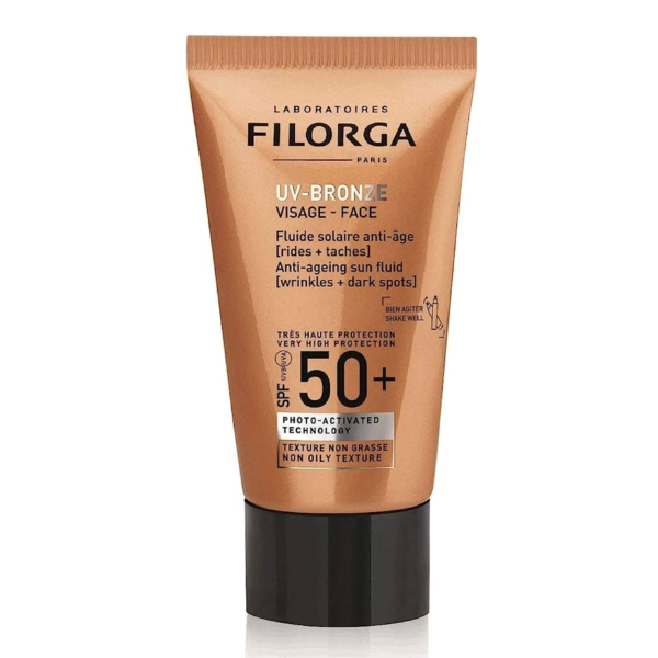 filorga uv bronce face