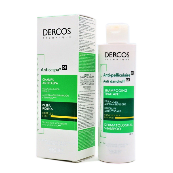 DERCOS Anticaspa DS Shampoo CABELLO SECO