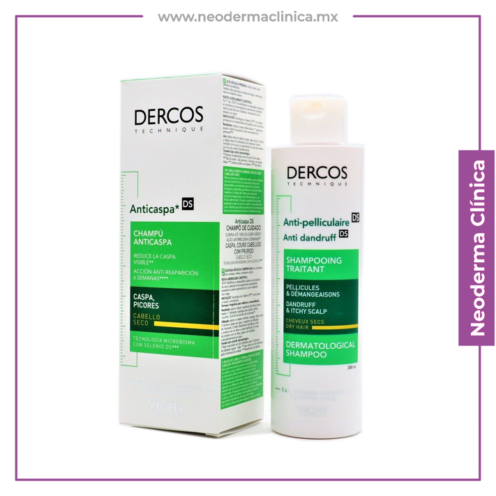 DERCOS Anticaspa DS Shampoo CABELLO SECO