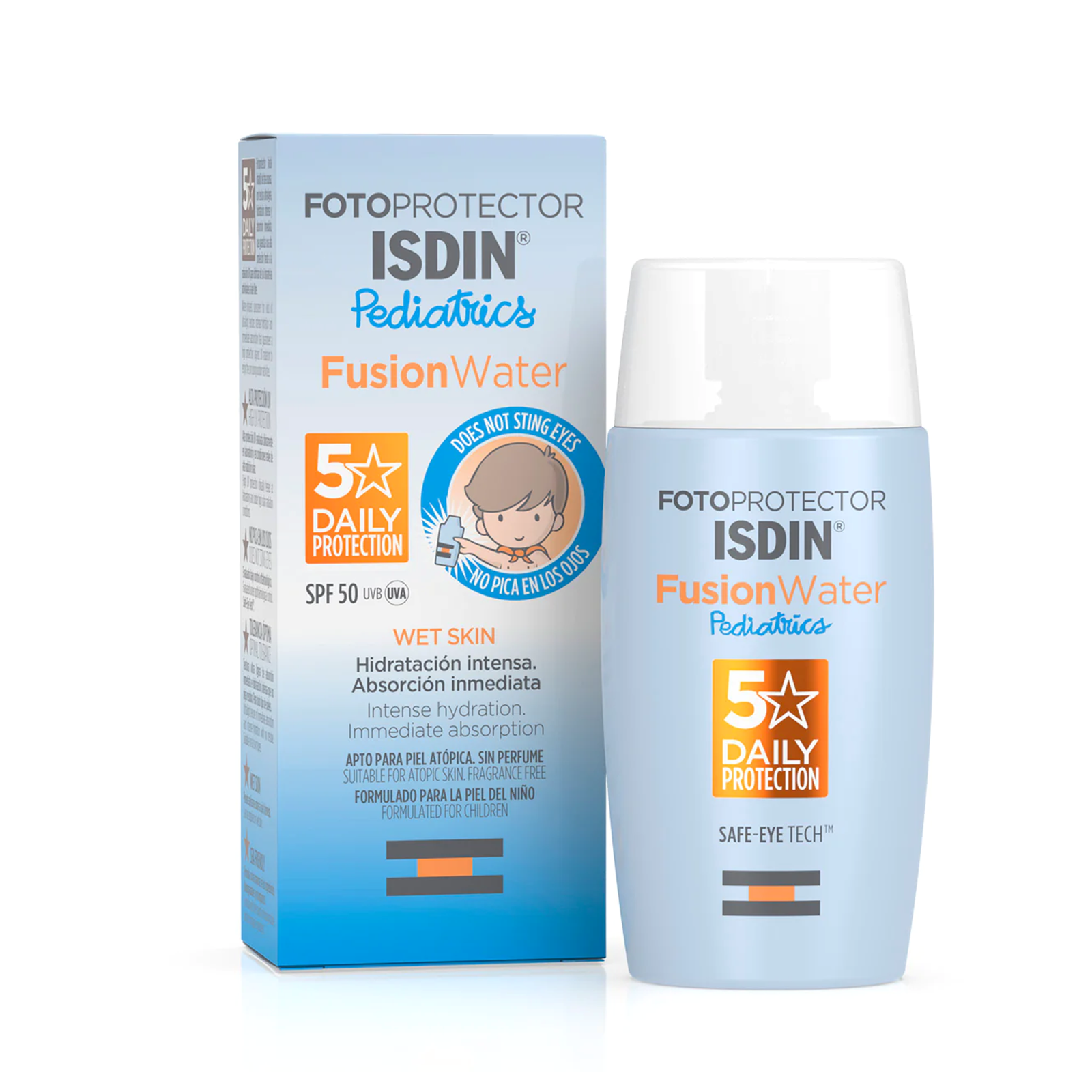 Fotoprotector isdin fusion water pediatrics